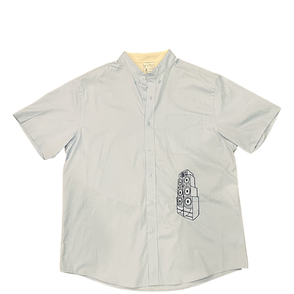 AIR MUSIC SHORT SLEEVE BUTTON DOWN