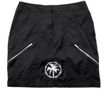 BLACK UTILITY SKIRT
