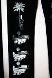 SCATTERED PRINT PANTS