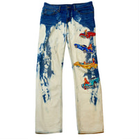 HAWAIIAN  DENIM ACID WASH