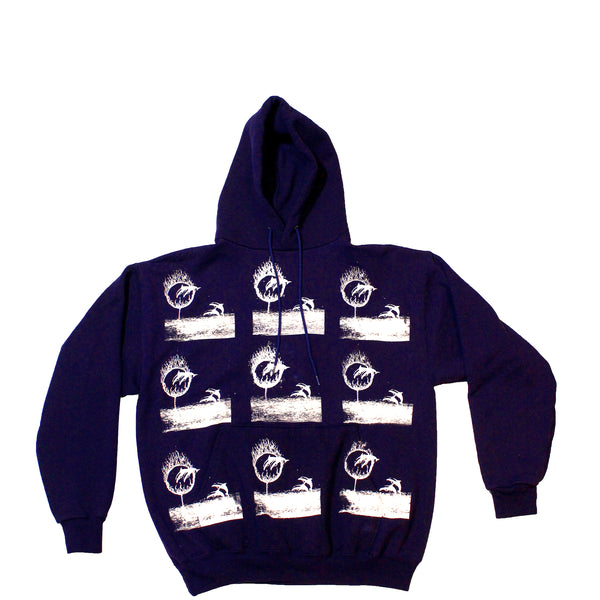 PURPLE DOPLHIN HOODIE