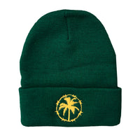 GREEN BEANIE