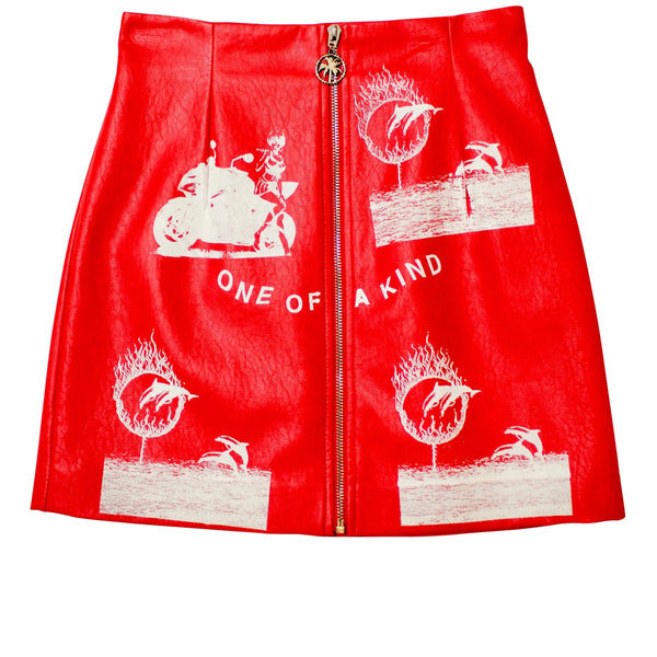 MOTO-DOLPHIN SKIRT